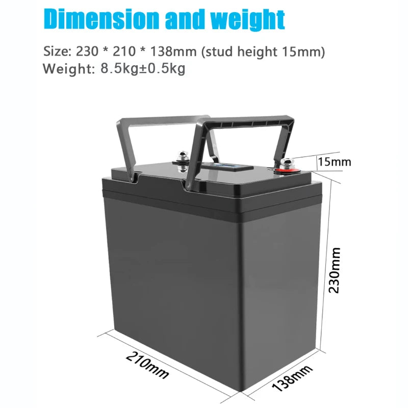 12.8V 90Ah LiFePO4 Battery Pack