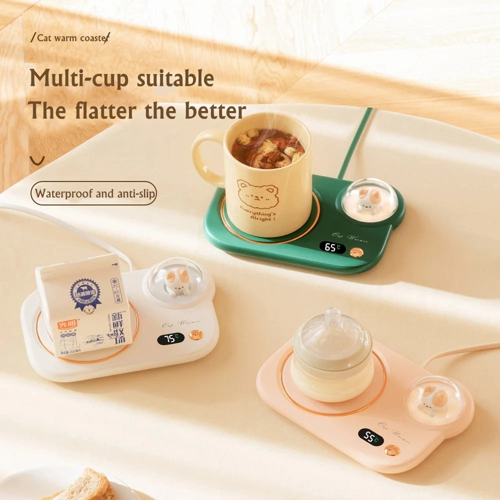 Auto-off Coffee Milk Water Mug Warmer
