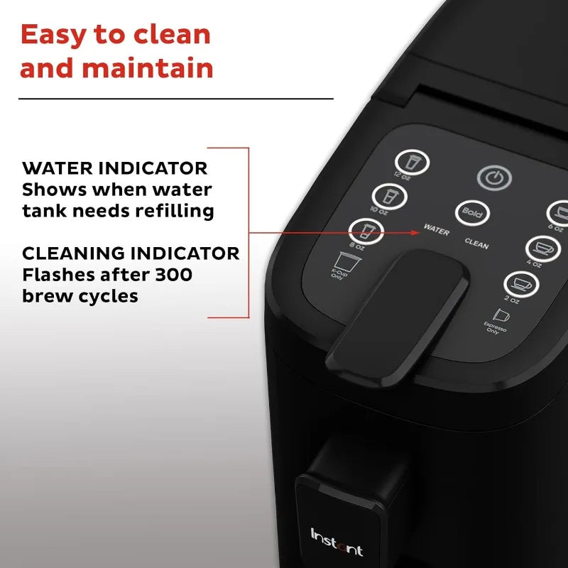3-in-1 Espresso Ground Coffee Maker