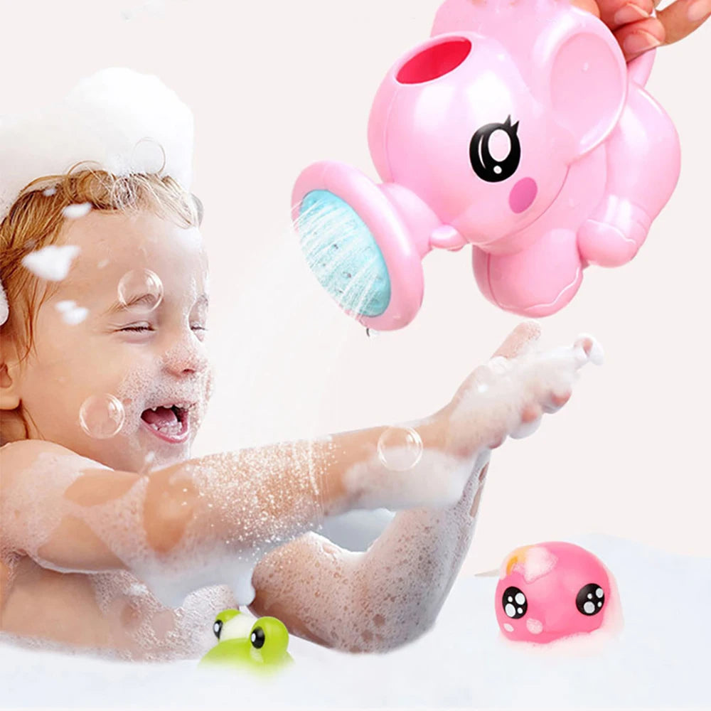 Kids Elephant Watering Pot Bath Toy