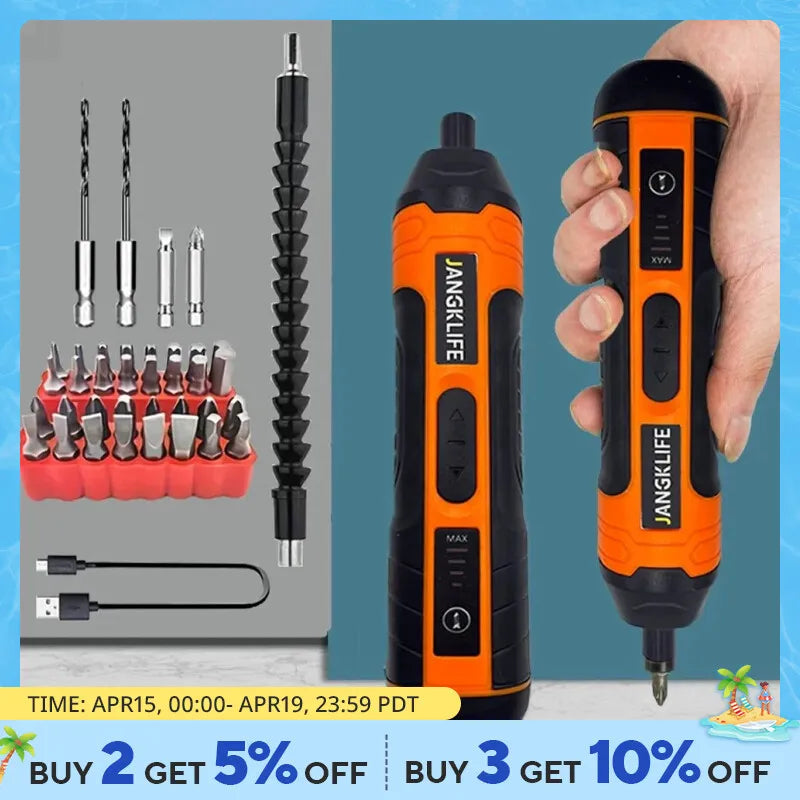 Cordless Electric Screwdriver Mini Drill