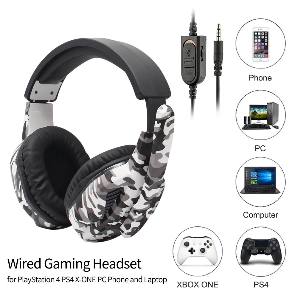 Wired Gaming Headset with Mic