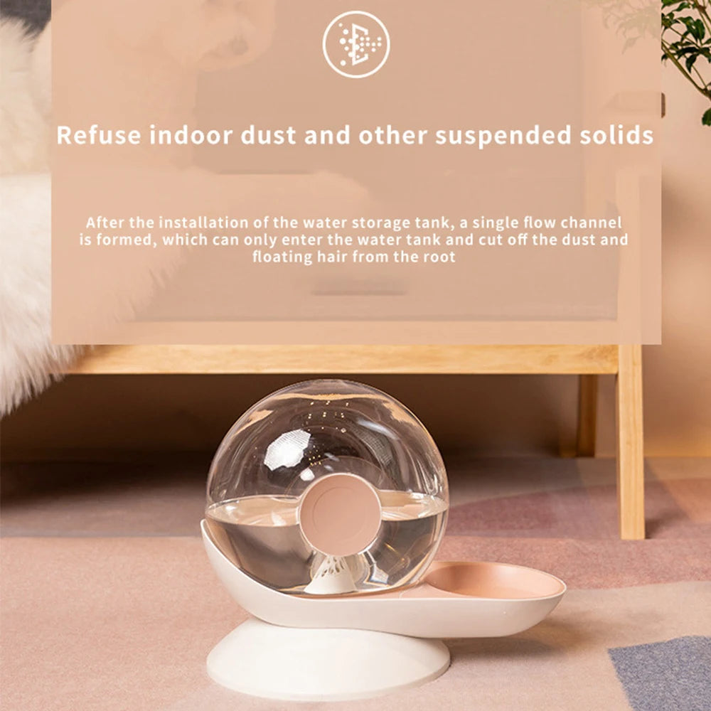 2.8L Cat Water Fountain Snails