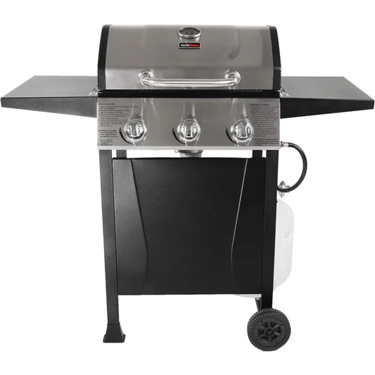 Outdoor Barbeque 3 Burner Propane Gas Grill