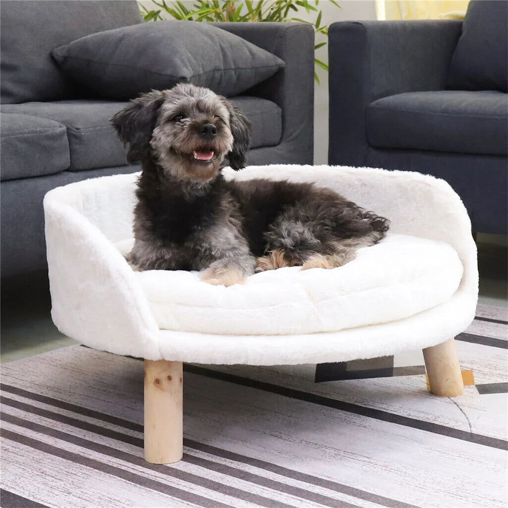Ultra Soft Elevated Dog Sofa Bed