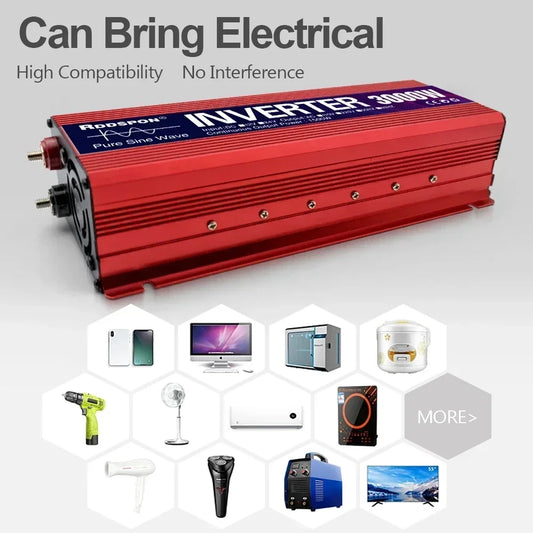 Portable Pure Sine Wave Inverter