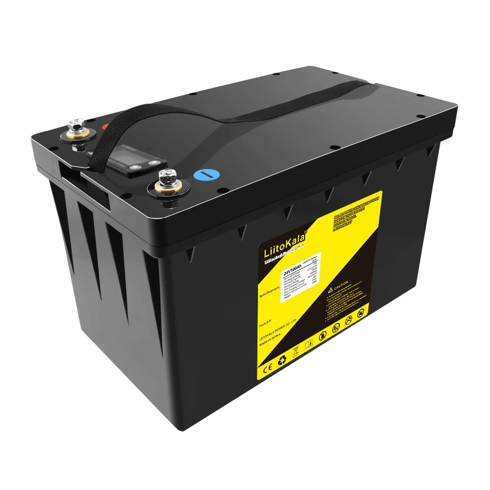 24V 100Ah LiFePO4 Solar Golf Battery