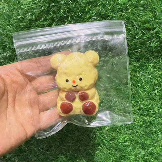 1-Pack - Squeezable Bear - Stress Relief Toy - Super Soft Squeezable Toy - Stress Relief Essential