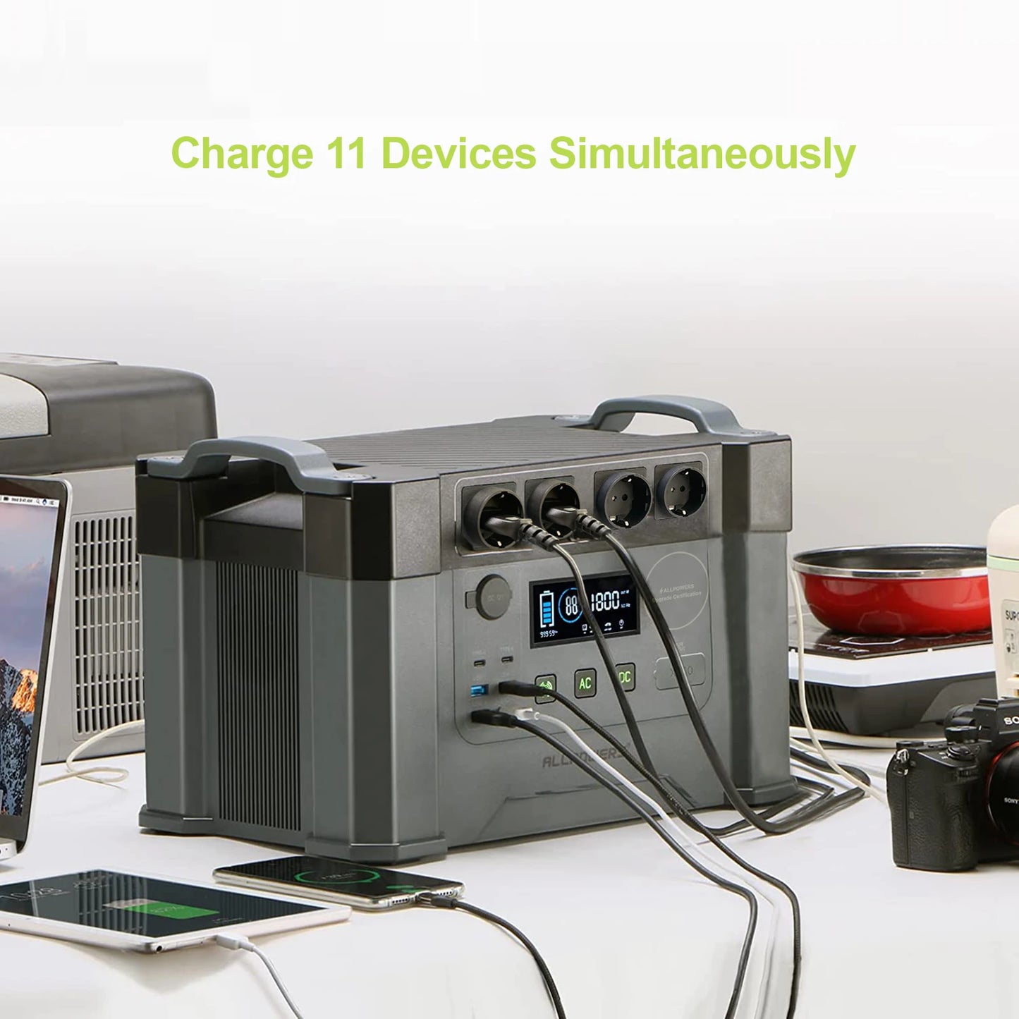 S2000 1500Wh 2000W Portable Power Station