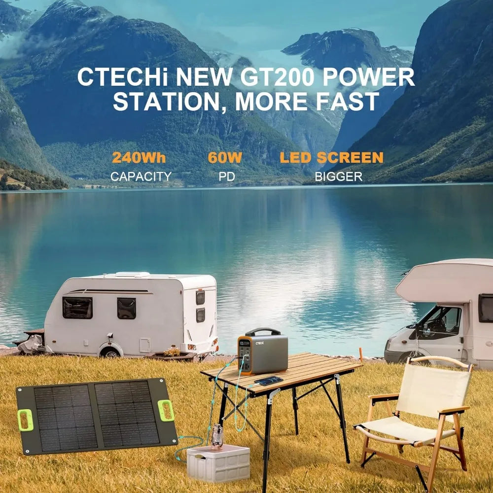 240Wh Lifepo4 Generators Power Station