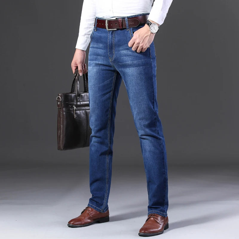 men's jeans Straight leg baggy pants