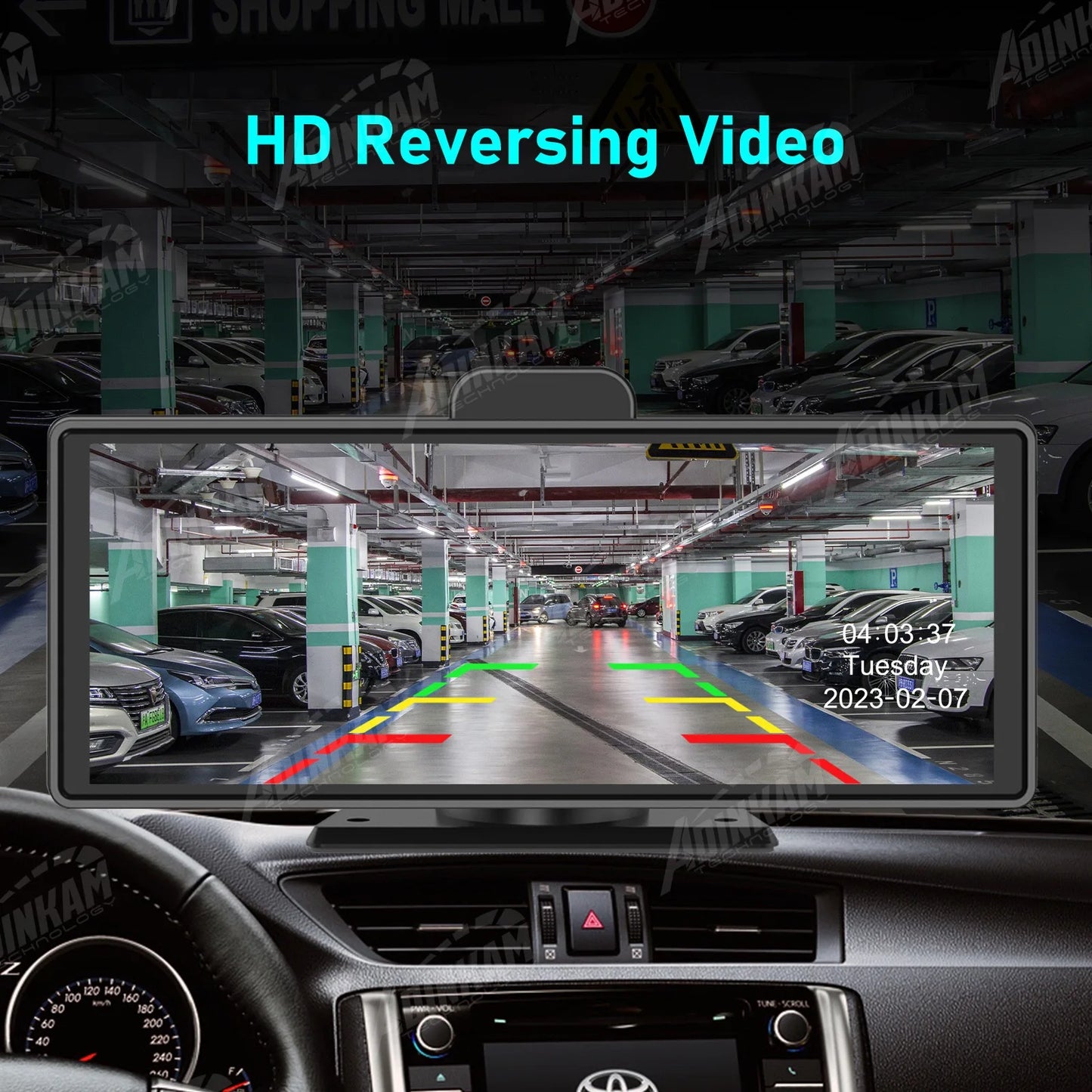 10.26Inch 5G WIFI ADAS GPS Navigation
