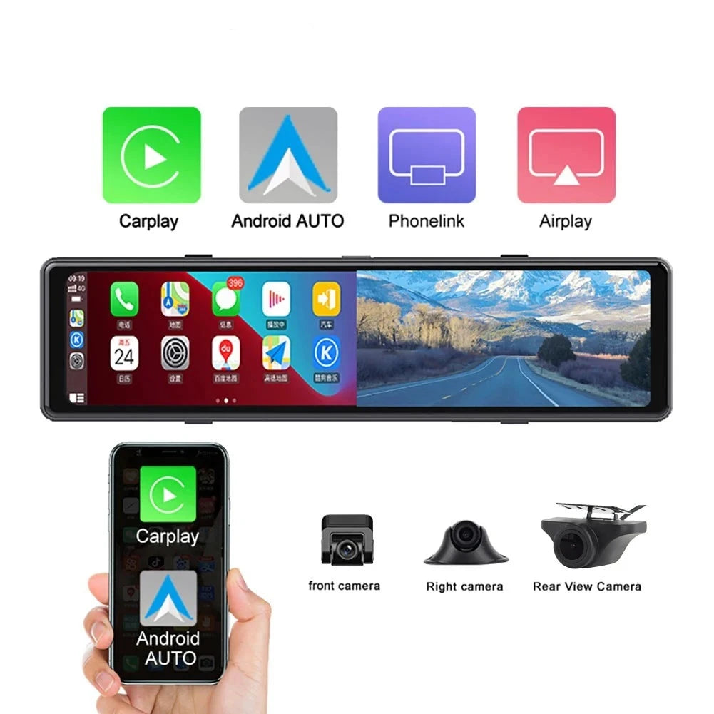 3 Dash Cam WiFi Miracast GPS Navigation
