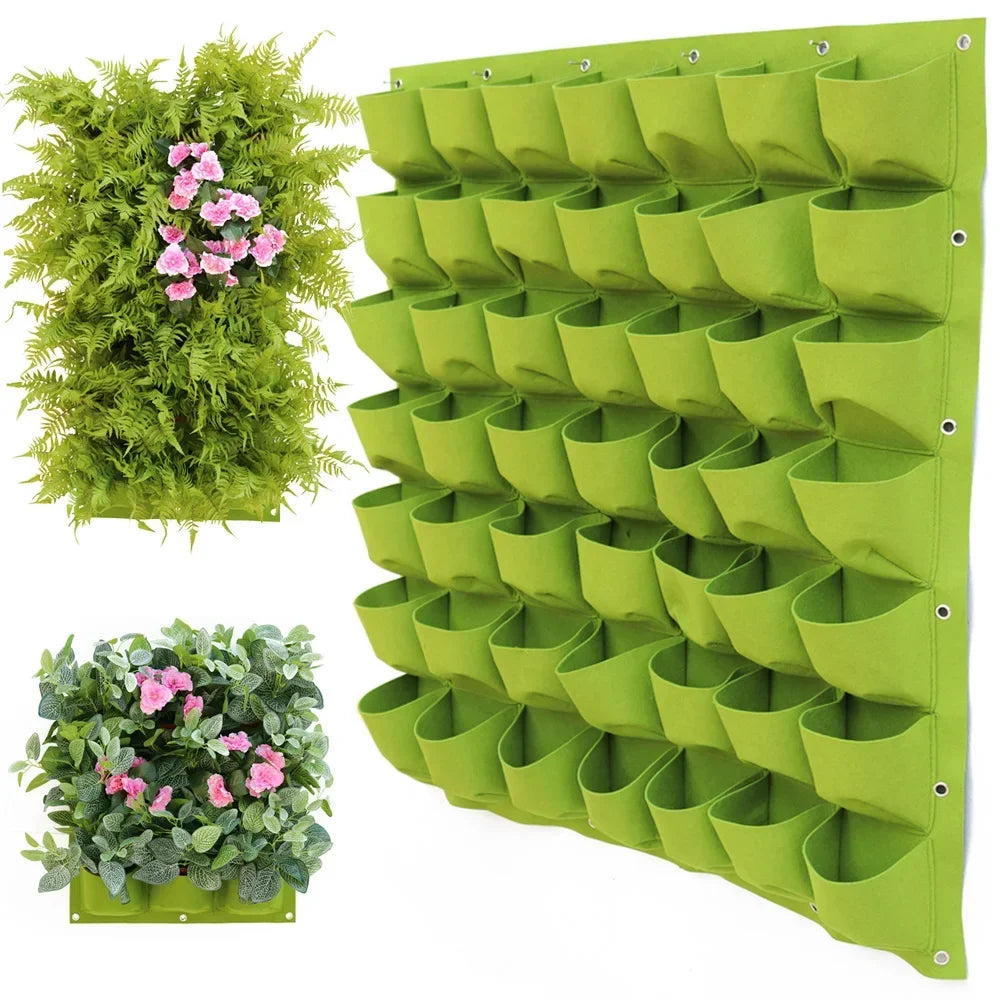 Wall Hanging Planting Pockets Bags