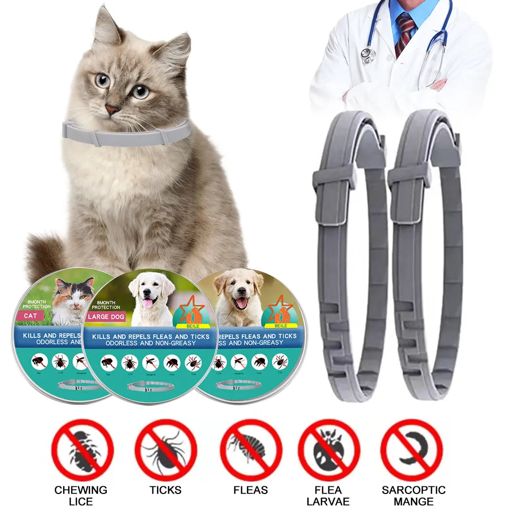 1Pc Pet Flea And Tick Collar