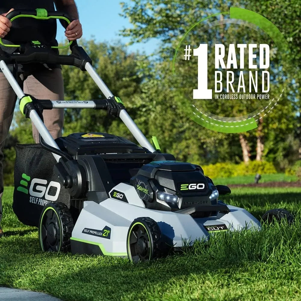 21" Self-Propelled Lawn Mower Bundle