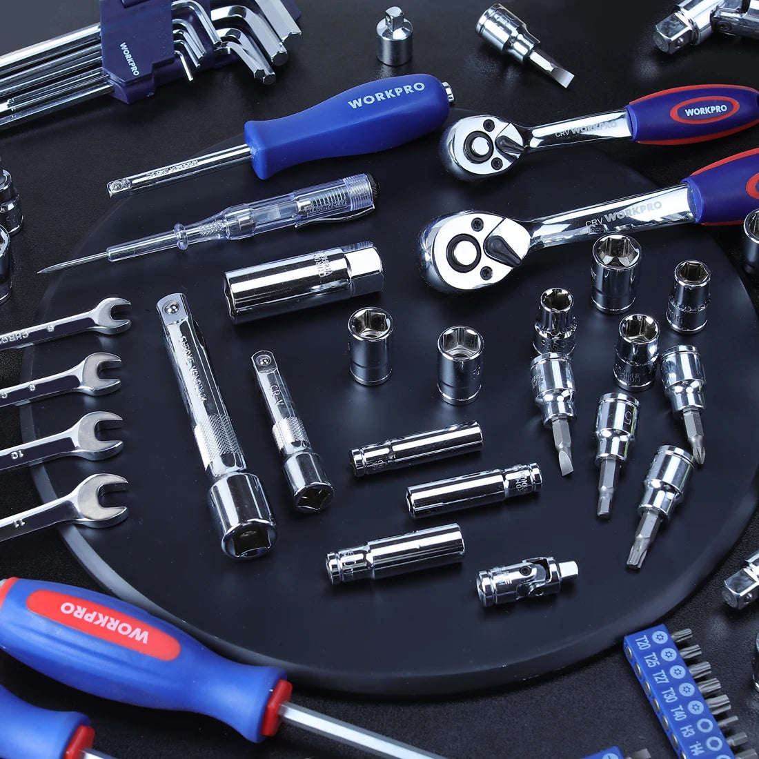 123PC Car Repair Socket Tool Set