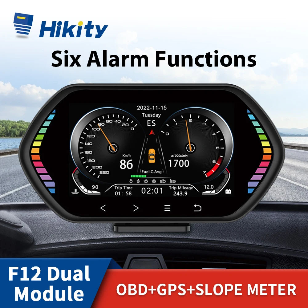 OBD2 HUD Head Up Car Digital Speedometer