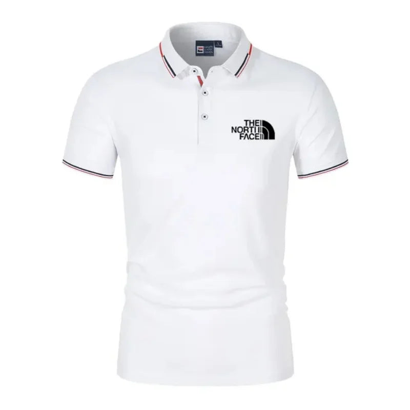 Men's Lapel Anti-pillin Polo Shirt