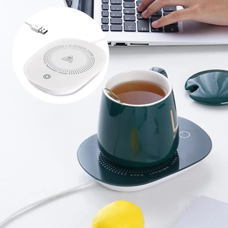 1 PCS Electric Heated Coffee Mug
