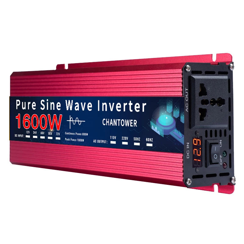 12v/24v To 110v/220v Pure Sine Wave Inverter