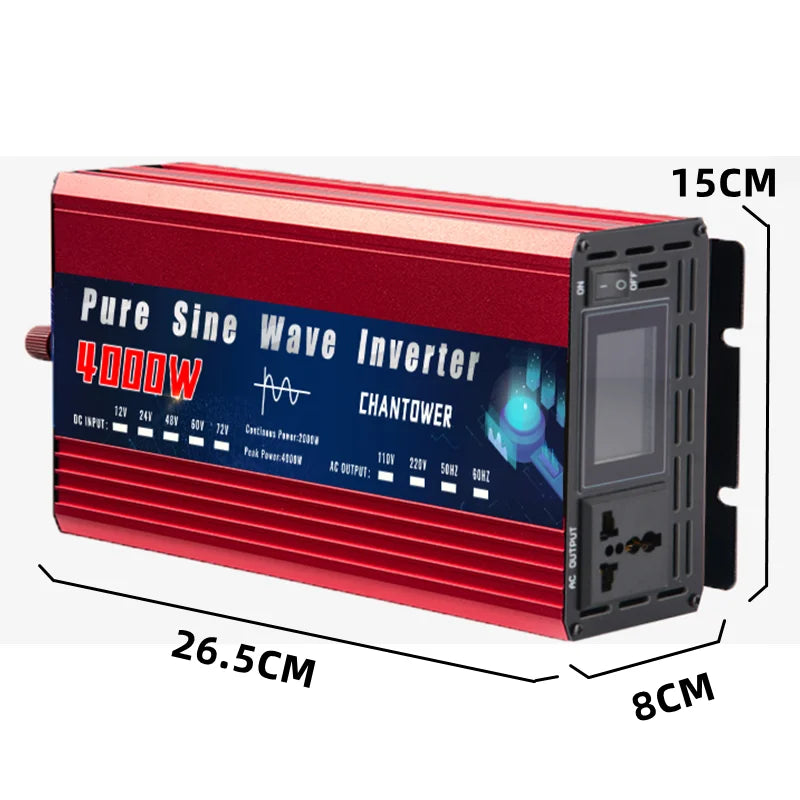12V 220V 2000W 3000W 4000W Inverter
