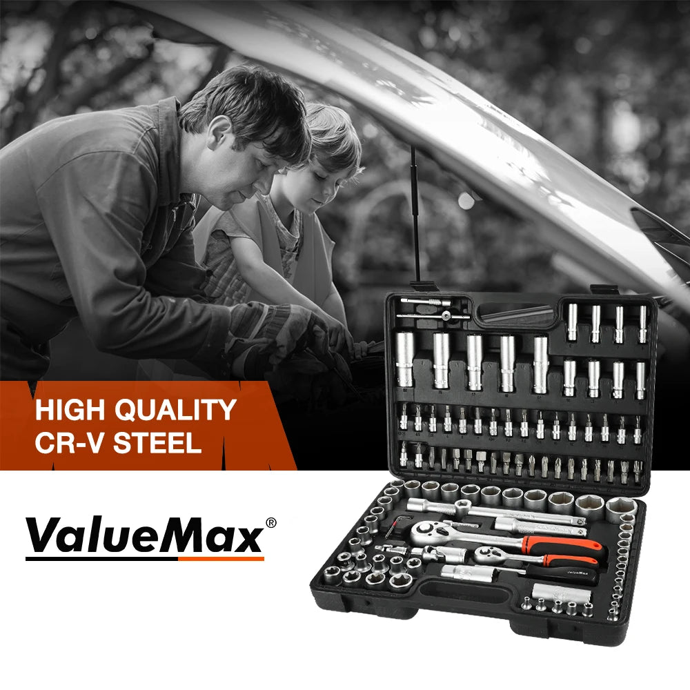 Car Repair Sockets Tool Set