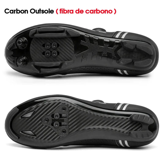 Men Carbon Sports Speed Bike Shoes