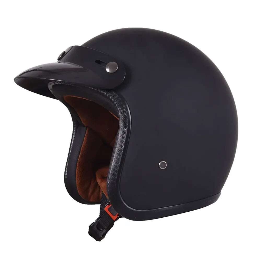 Retro Half Open Motorcycle Helmet