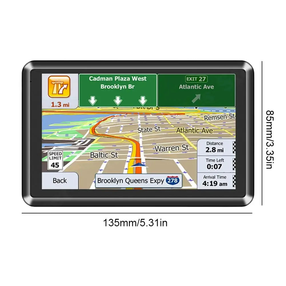 5 inches HD Car GPS Navigation