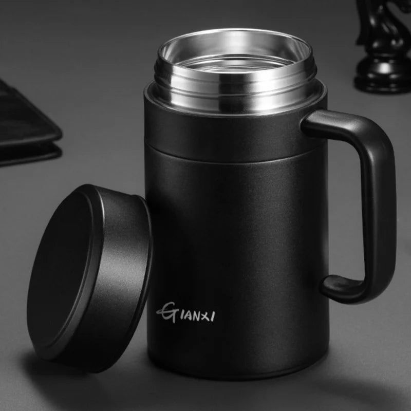 Large-capacity Stainless Steel Heat Preservation Cup