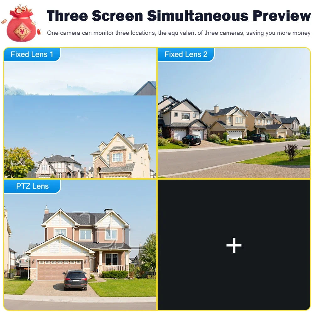 12MP 6K WIFI IP Outdoor Camera