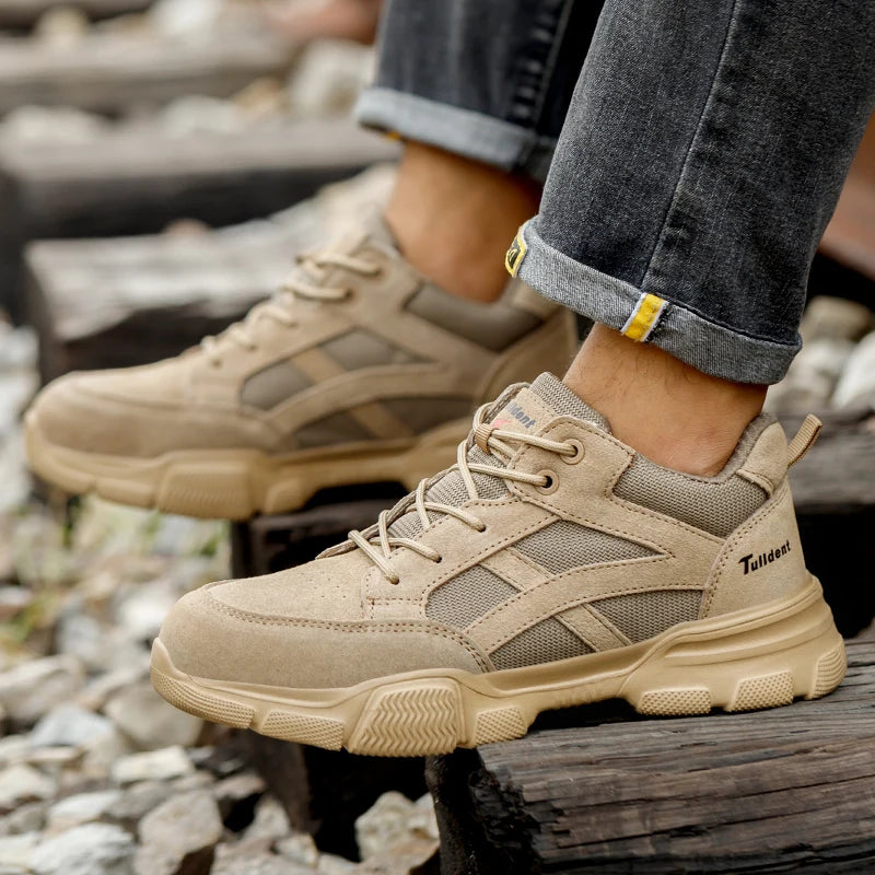 Anti-smash Men Work Shoes