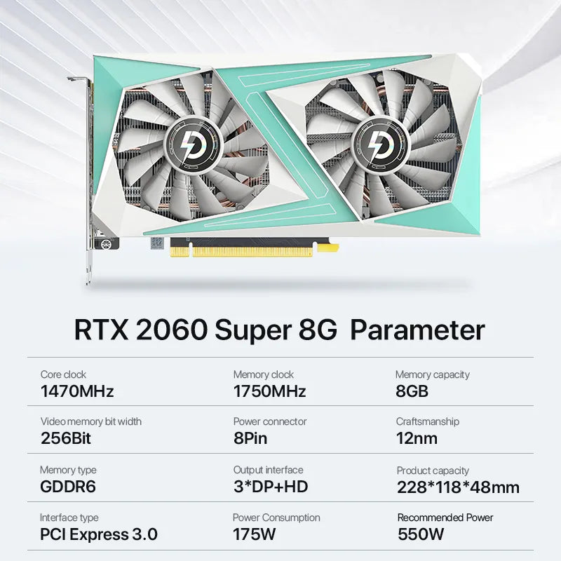 RTX 2060 8GB Super Graphics Cards