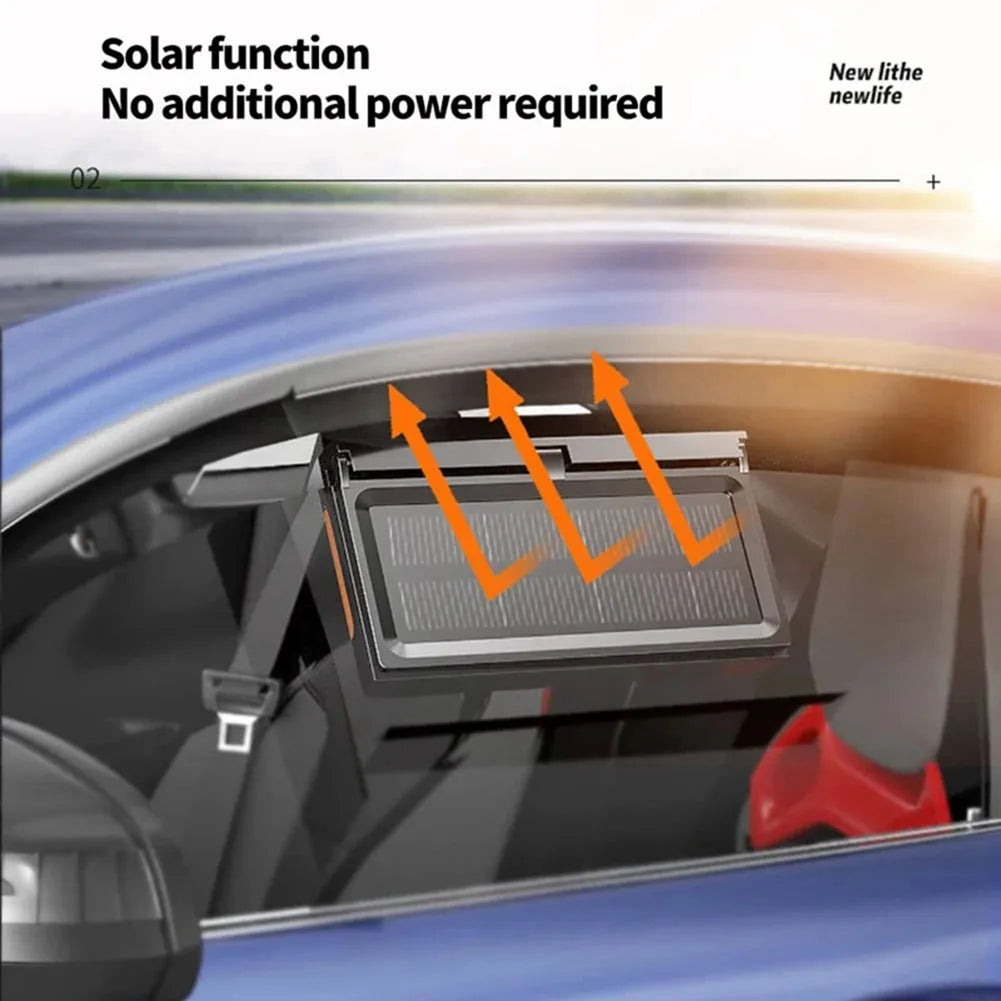 Solar Car Cooling Fan
