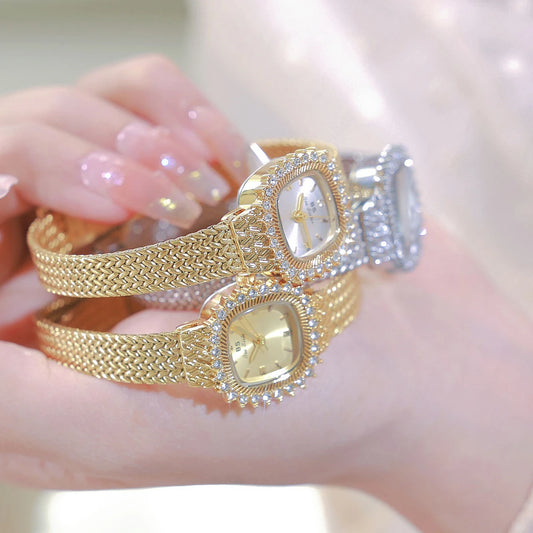 Women's Luxury Crystal Bracelet Watches
