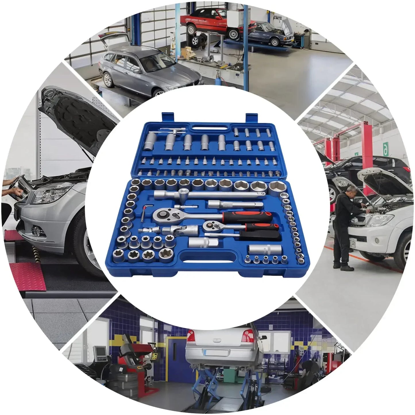 94/108pcs Drive Socket Set