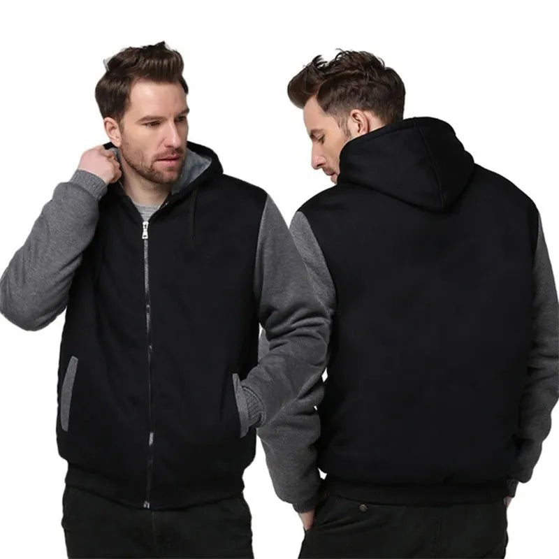 Men's Camouflage Fleece Thicken Jacket