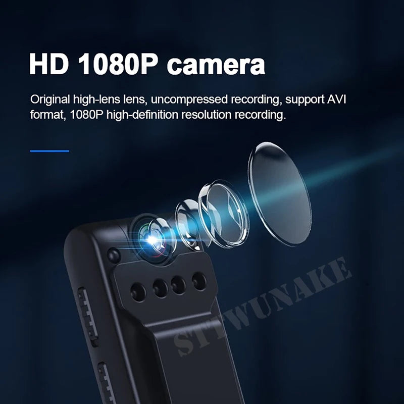Mini night vision small wireless body camera
