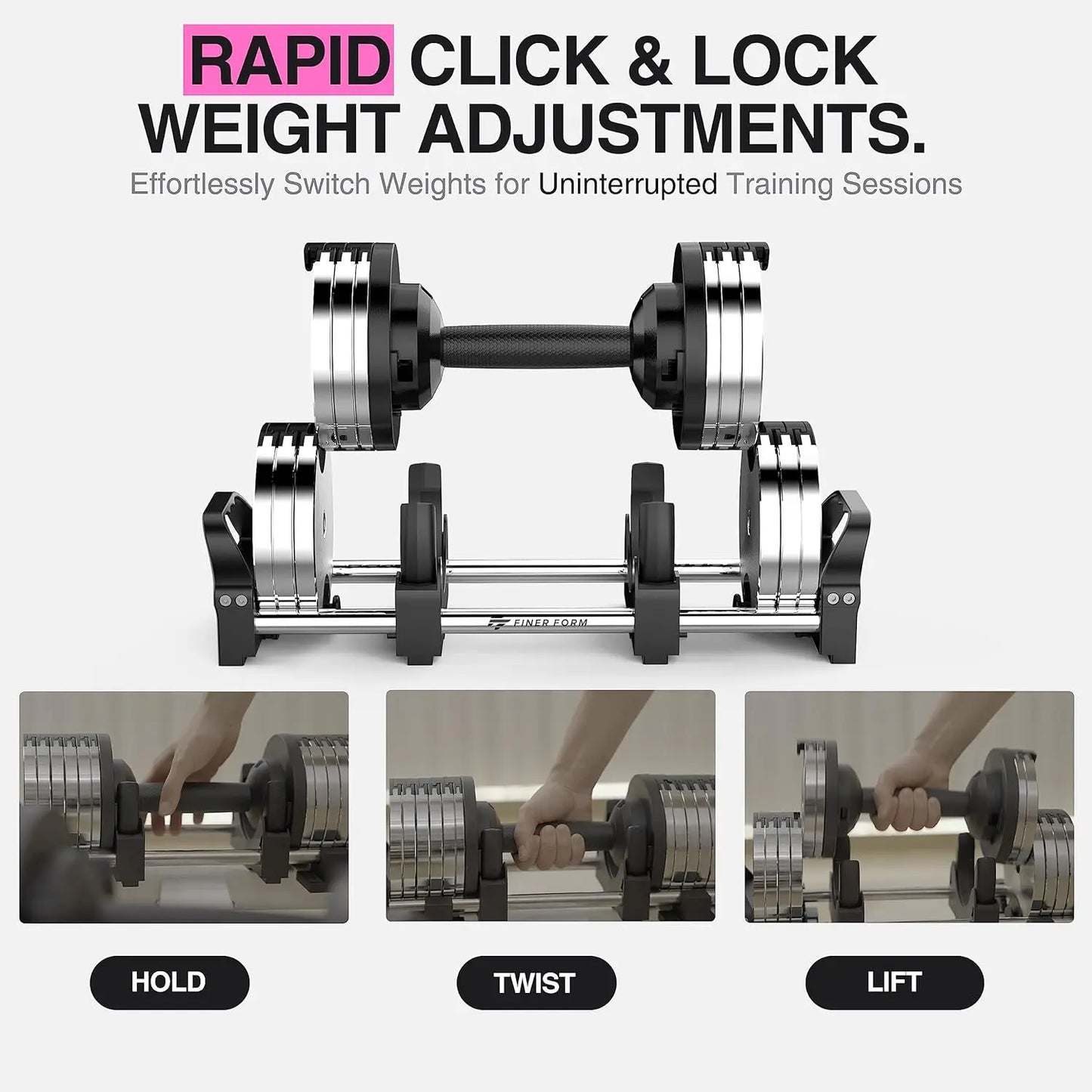 Adjustable Female Dumbbell