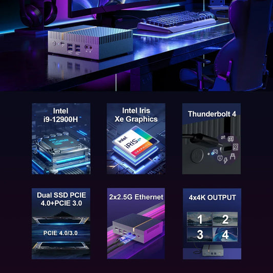 12th Intel Core i7 IT12 Mini PC