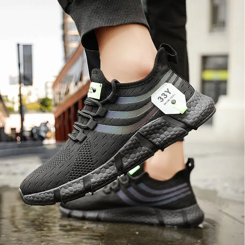 Men Breathable Classic Running Sneakers Shoes