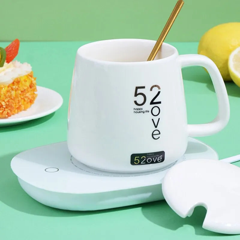 1 PCS Electric Heated Coffee Mug