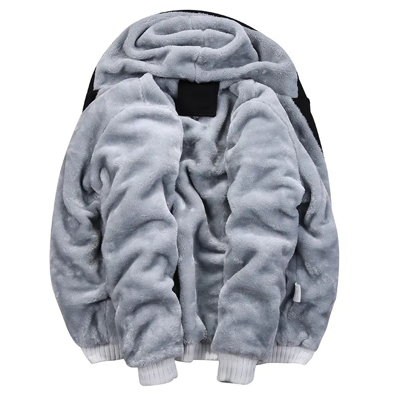 Men's Camouflage Fleece Thicken Jacket