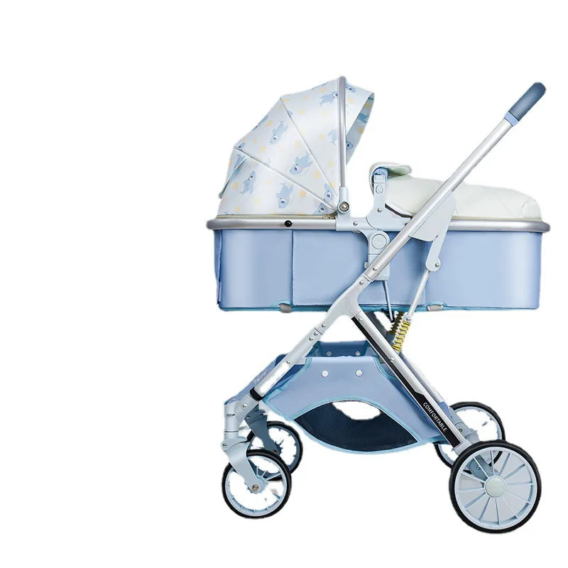 Can Sit or Lie Down Baby Stroller
