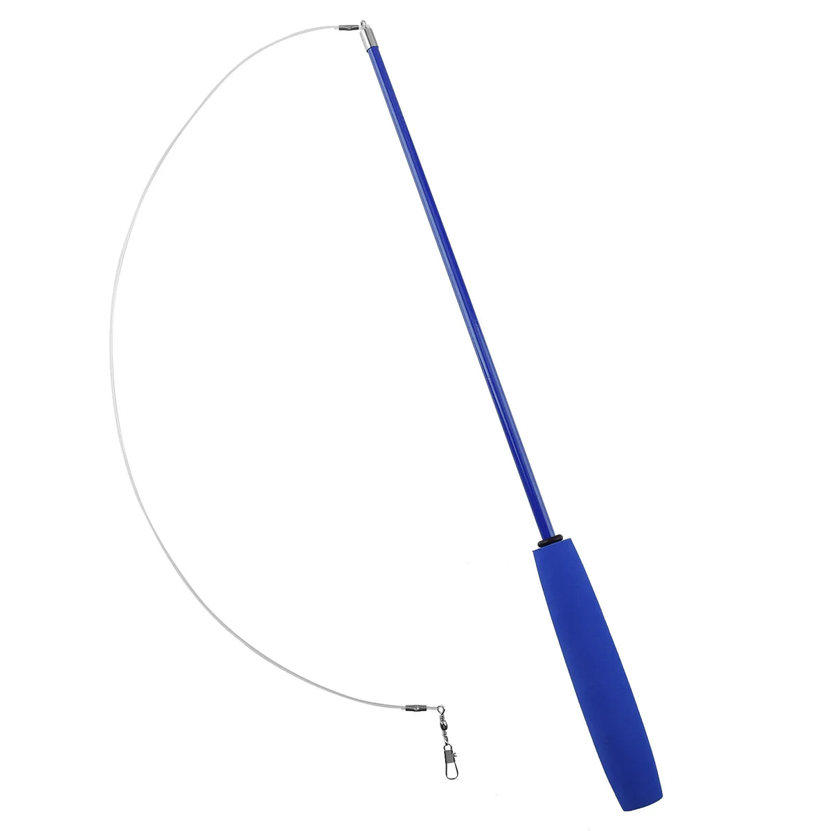 Cat Teaser Wands Three-section Telescopic Fishing Pole Toys