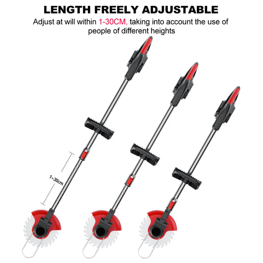 Adjustable Length Cordless Grass Trimmer