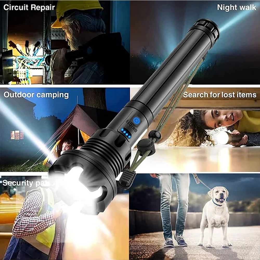 Rechargeable Super Bright Tactical Flashlight