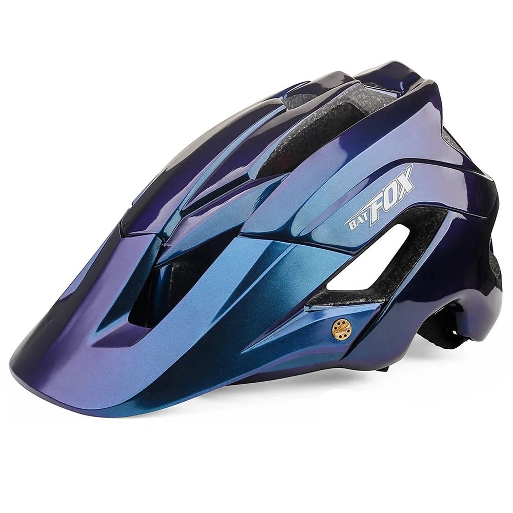 MTB Integrally-molded With Sun Visor Bike Helmet