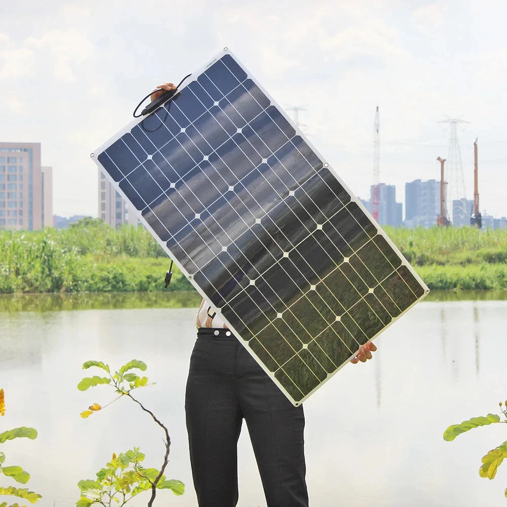 Flexible Photovoltaic Panel Cell For Camper